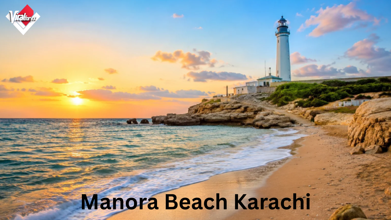Manora Beach Karachi with scenic Arabian Sea views, sandy shoreline, and historic maritime landmarks.