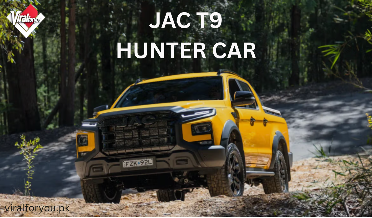 JAC T9 Hunter Limited Edition 4x4 pickup truck showcased during its special-edition launch.