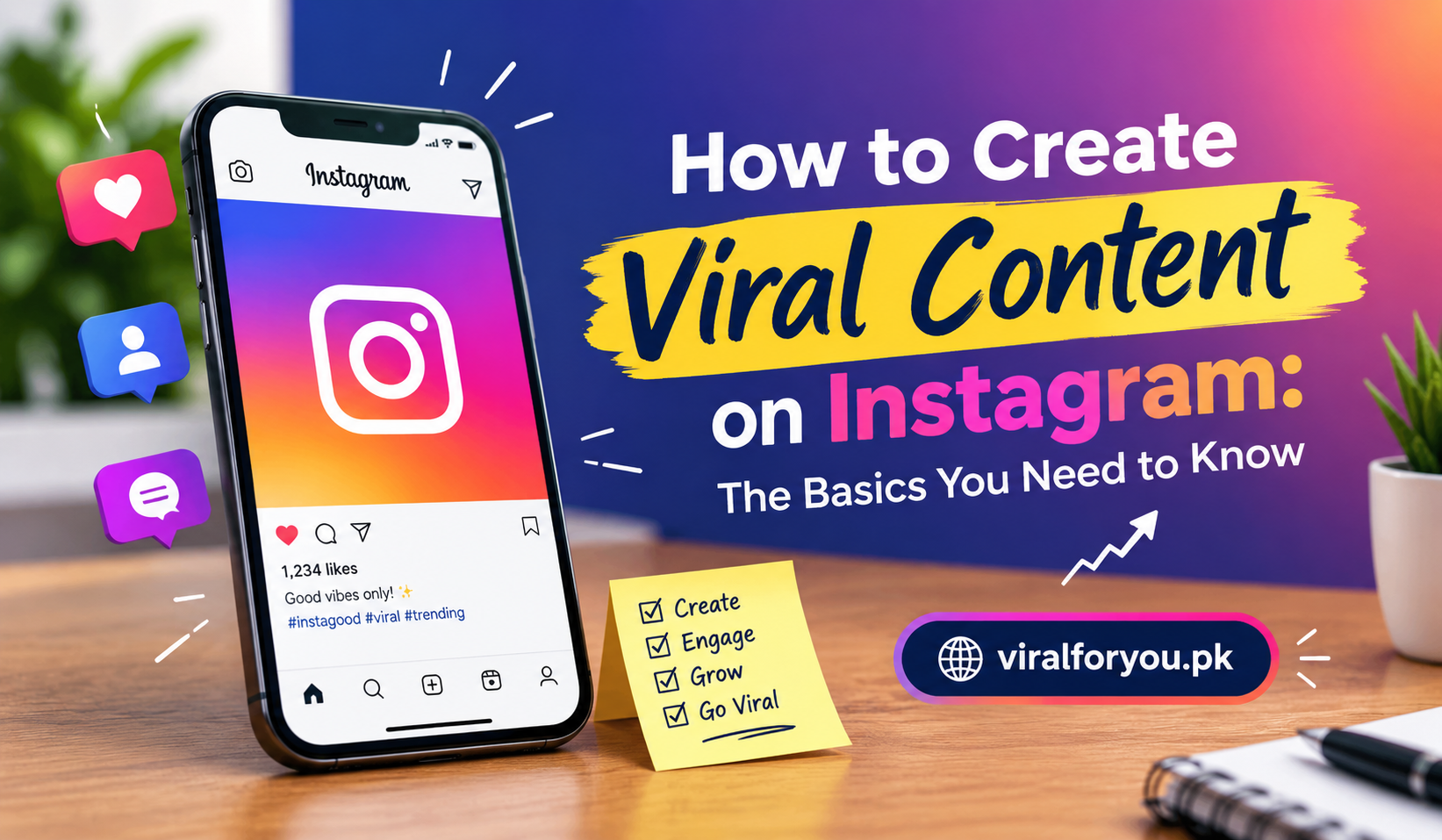 How to create viral content on Instagram with tips for increasing engagement and reach