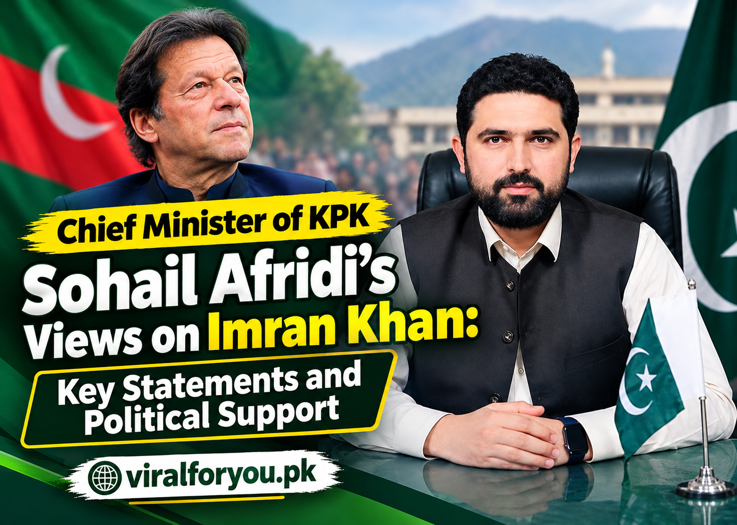 Sohail Afridi discussing political leadership, provincial governance, and public welfare in Khyber Pakhtunkhwa.